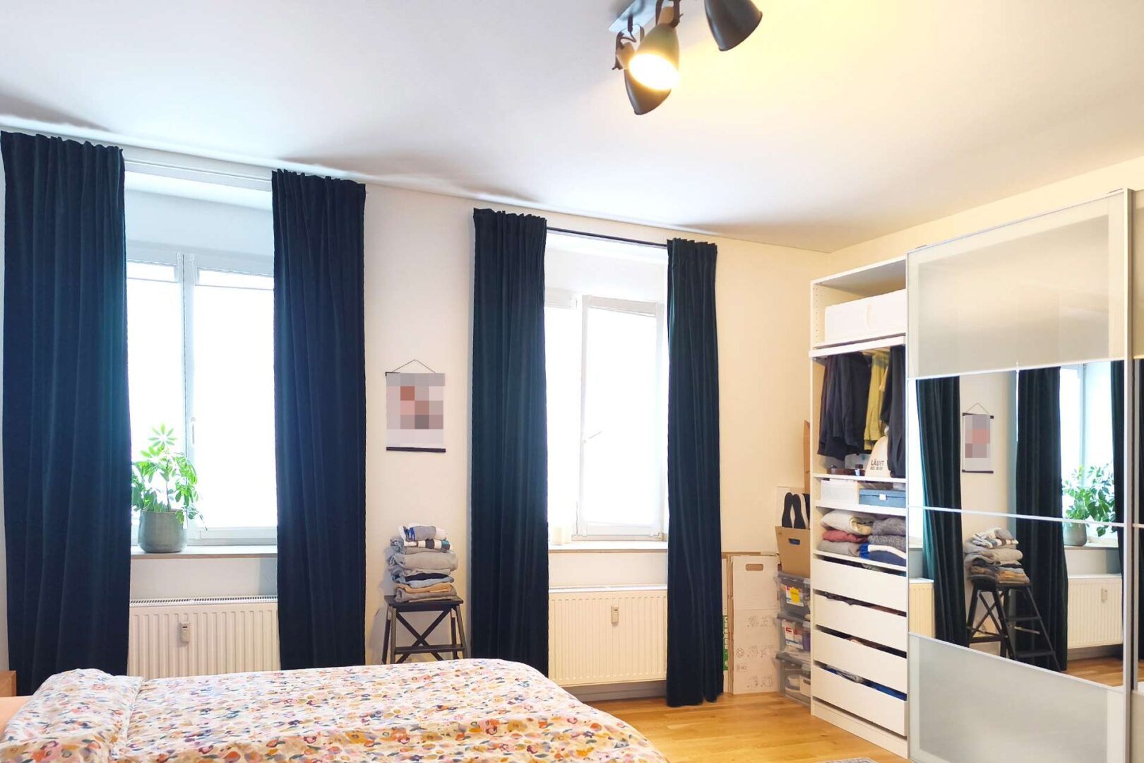 Helles Schlafzimmer