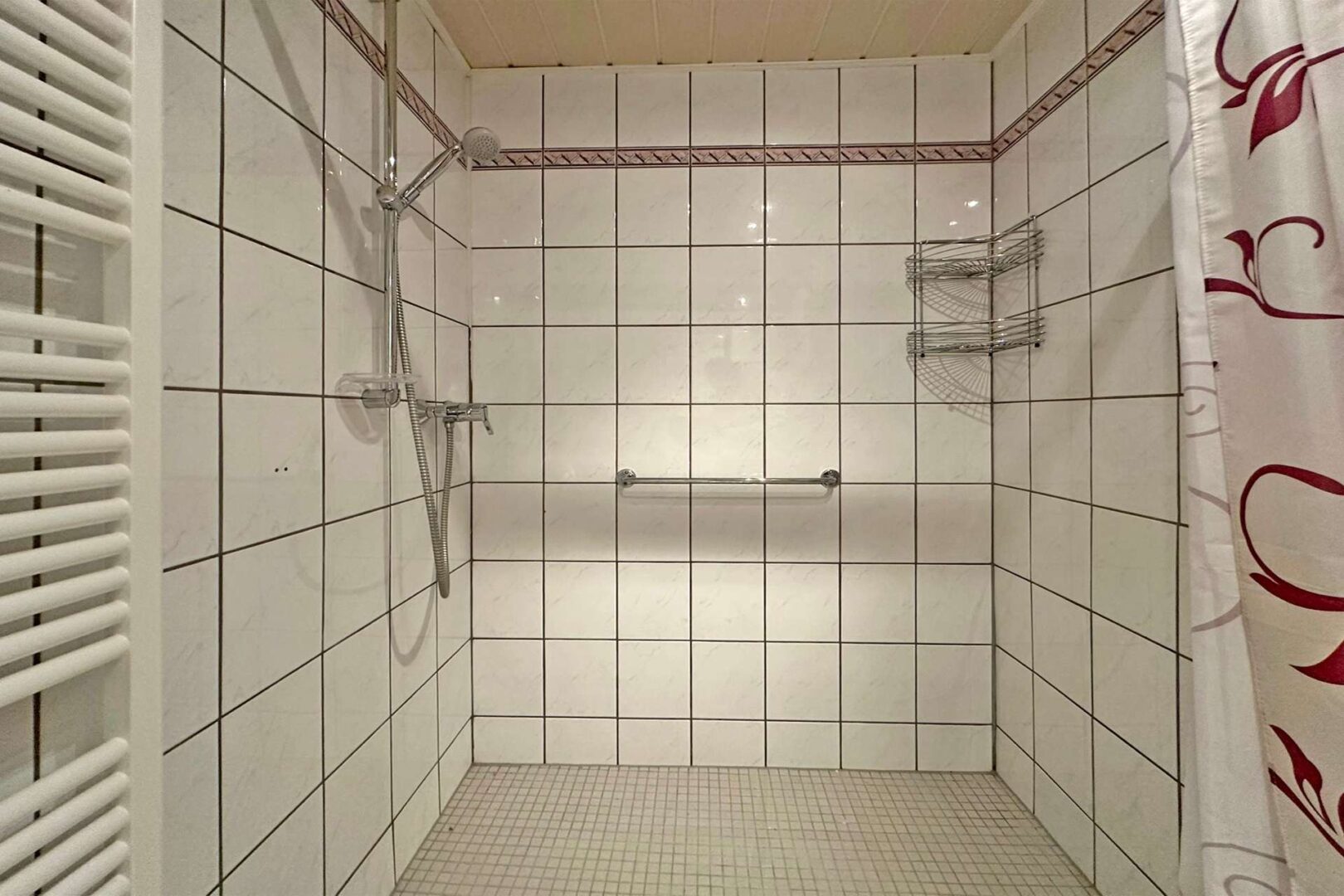 Dusche im innenliegenden Bad EG