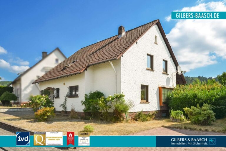 Schönes Einfamilienhaus in ruhiger Wohnlage