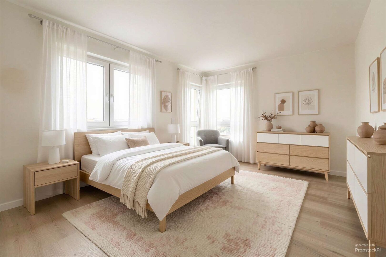 Schlafzimmer (KI-Einrichtungsvorschlag)