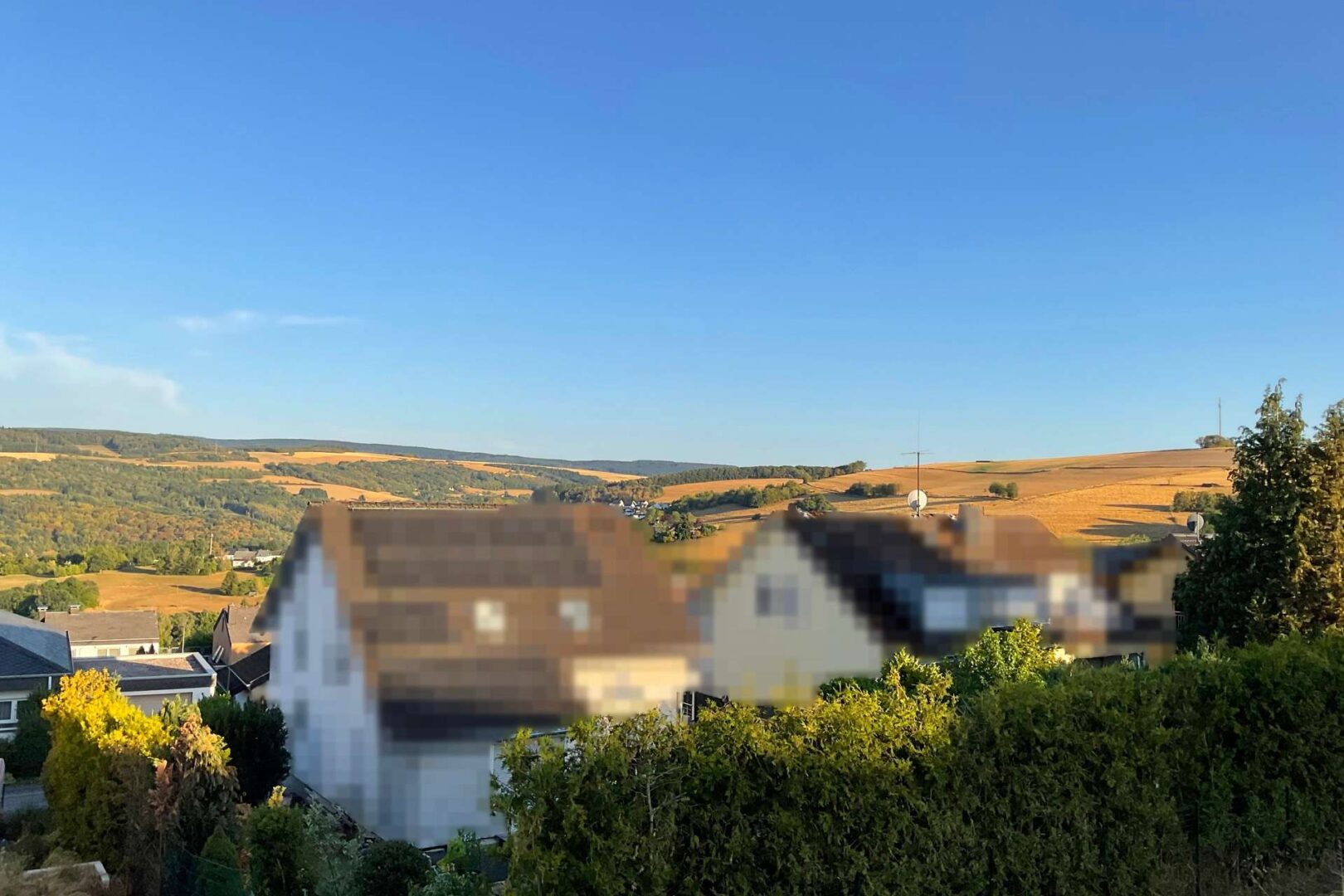 Ausblick von der Terrasse