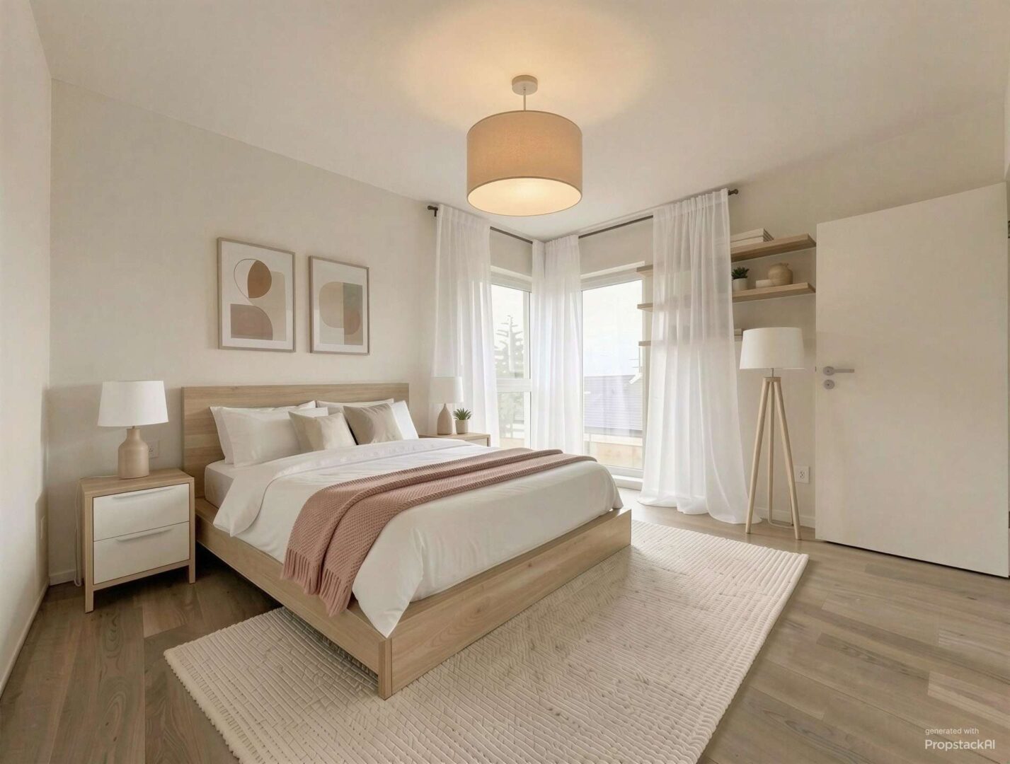 Schlafzimmer (KI Einrichtungsvorschlag)