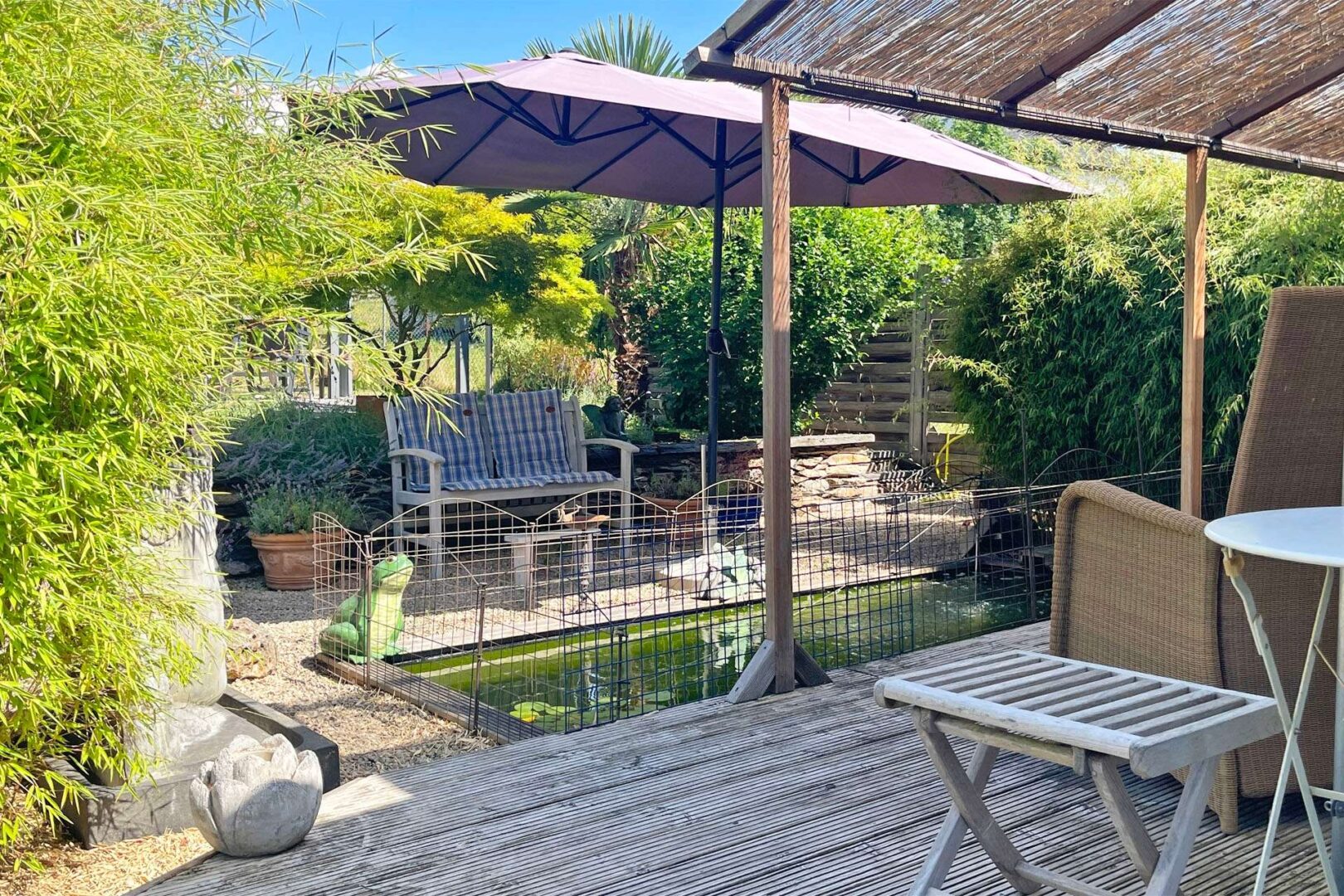 Zugang zum Garten