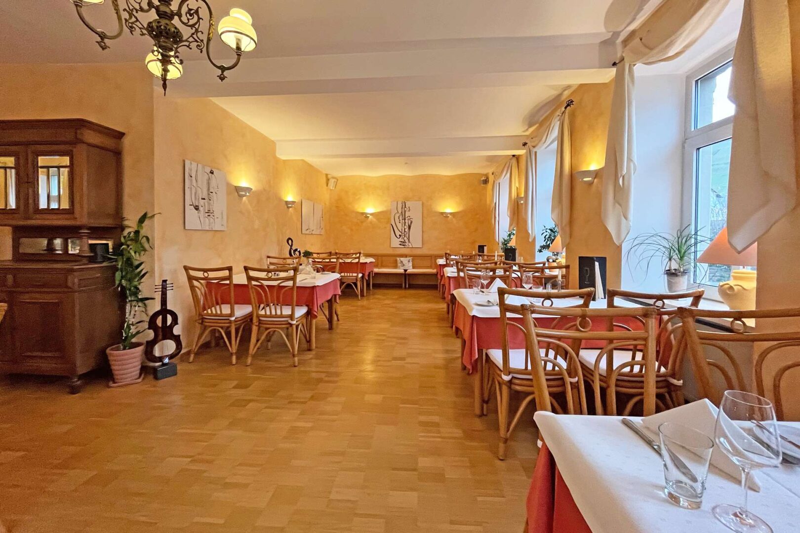 Großzügige Sitzplätze