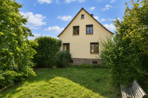 Außenansicht vom Garten aus