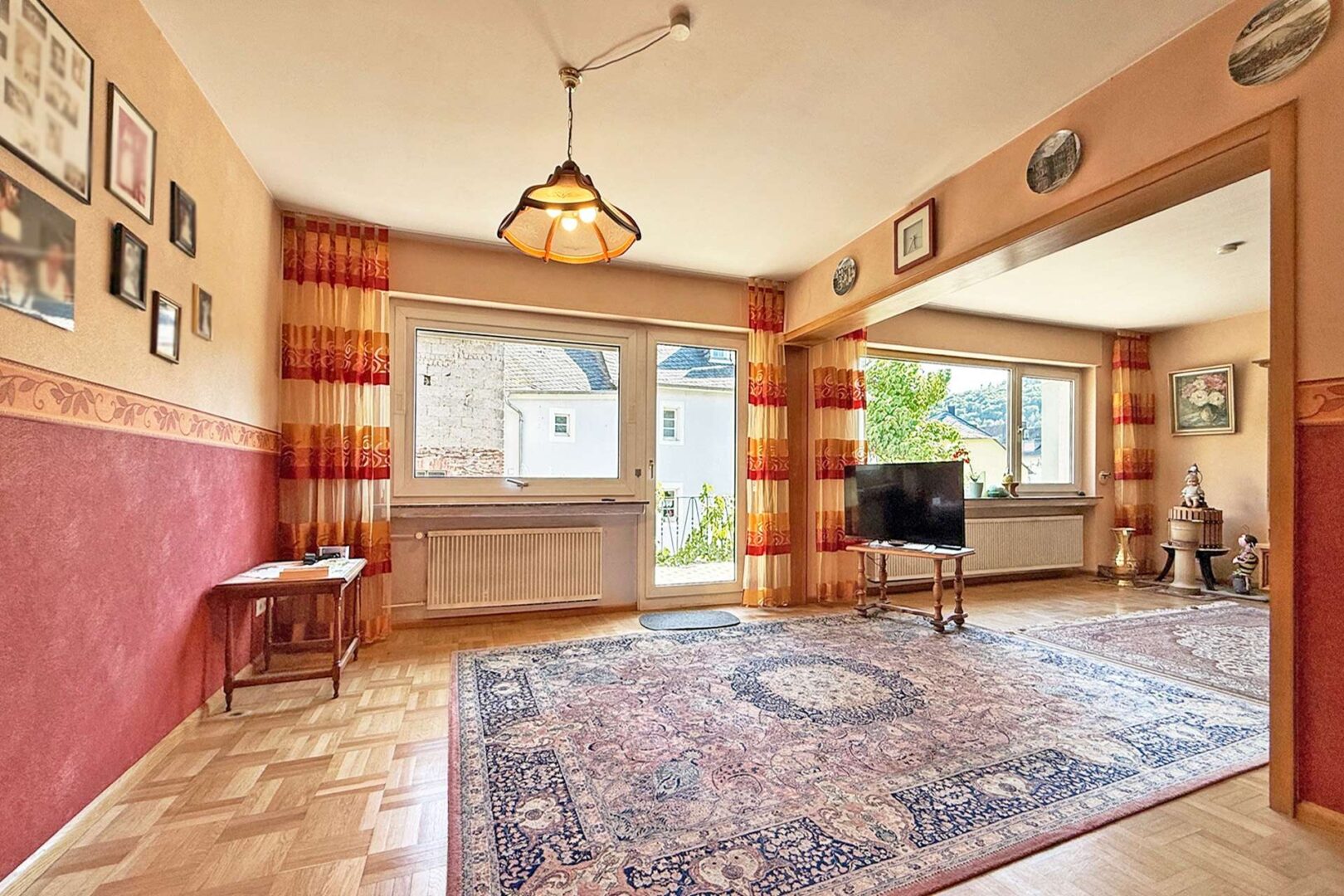 Wohnbereich mit Süd-Balkon
