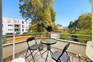 Balkon mit schöner Aussicht