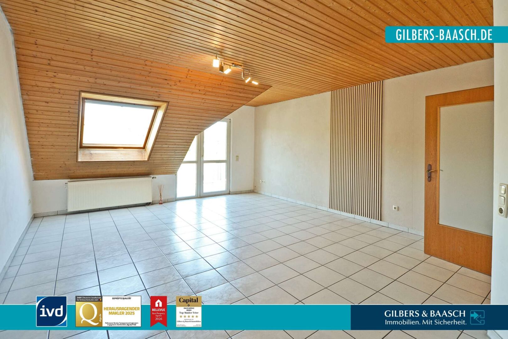 Dachgeschosswohnung in Olewig