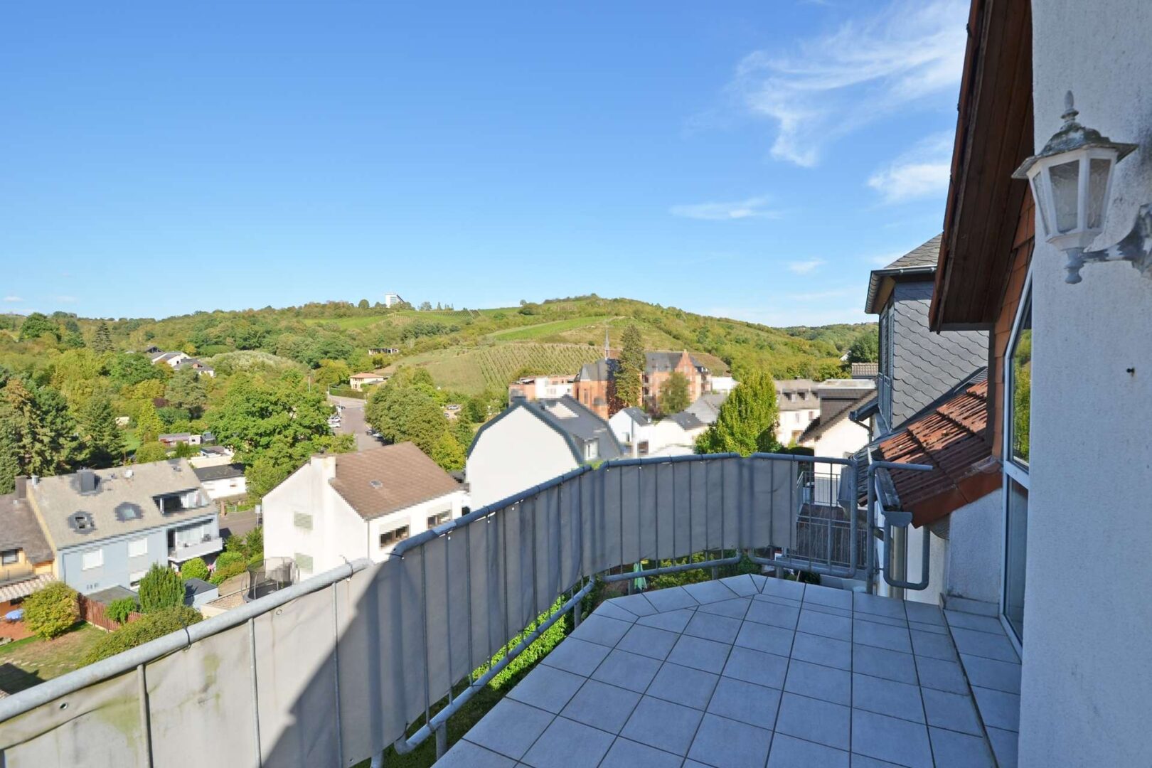 Balkon mit traumhafter Aussicht