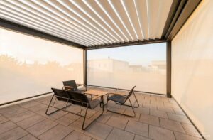 Pergola von Warema - (KI-belichtet)