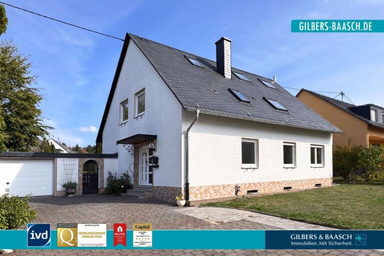 freistehendes Haus mit Garten, Garage und Loggia in TOP Zustand