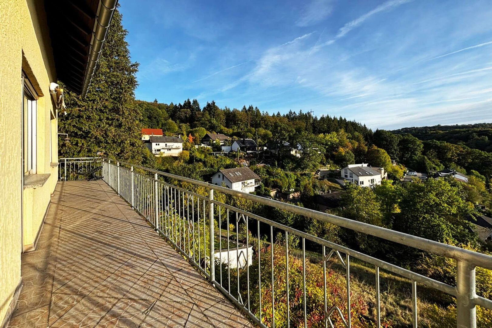 Balkon Wohnung im Erdgeschoss