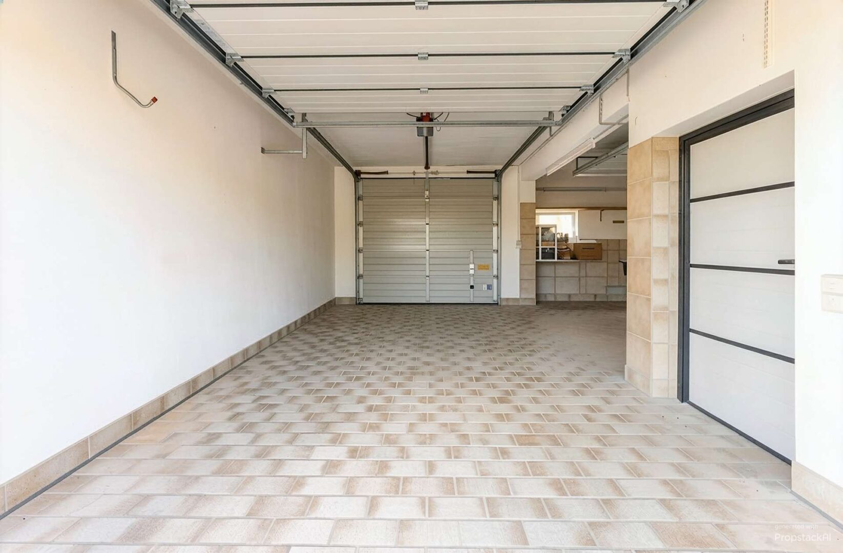große Garage - (mit KI aufgeräumt)