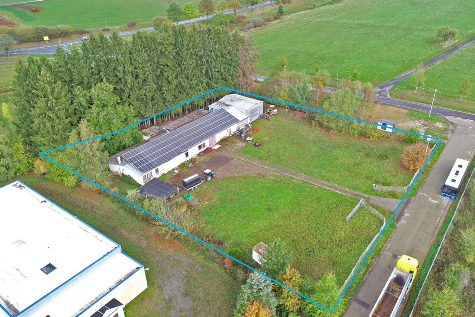 Luftbild Gesamtgrundstück